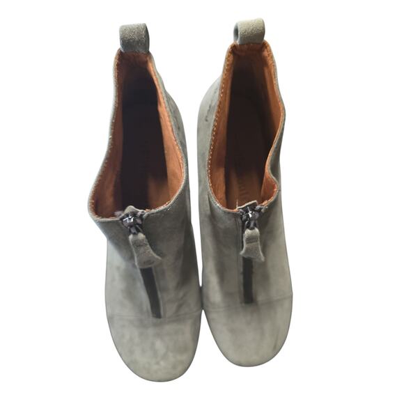 Gentle Souls ‘Ridgual’ Wedge Suede Ankle Boot - Picture 6 of 8